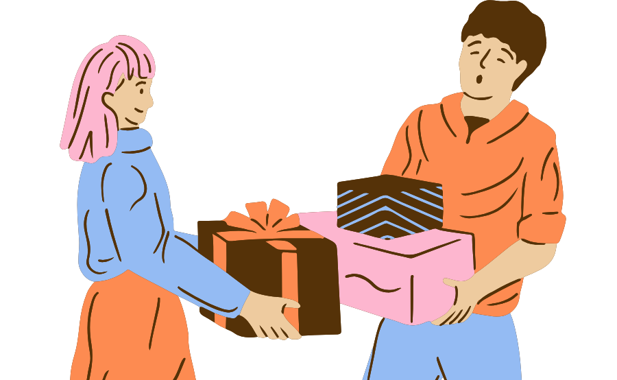 Imagem representativa de amigo secreto